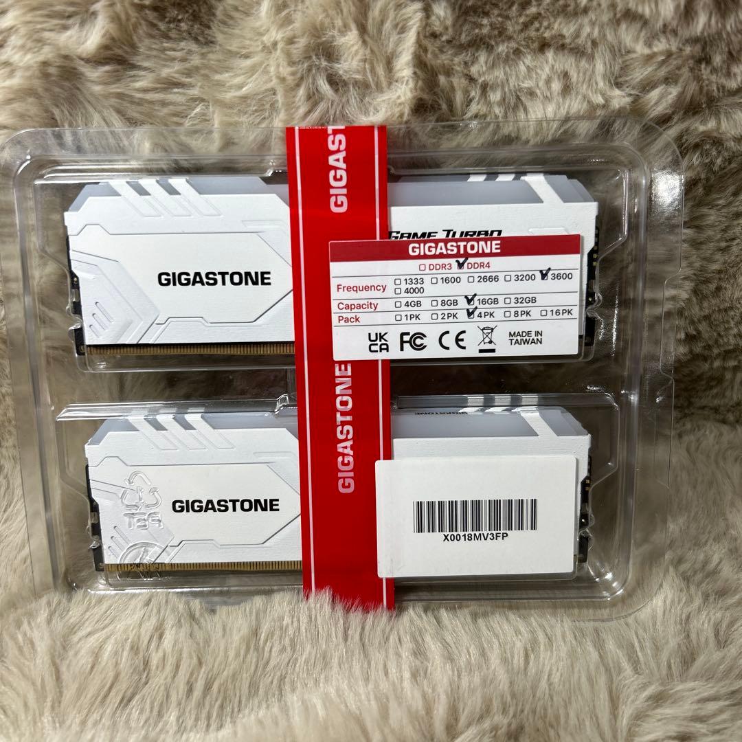 サ*m様 【発光型 DDR4】 GIGASTONE Game TURBO 16G