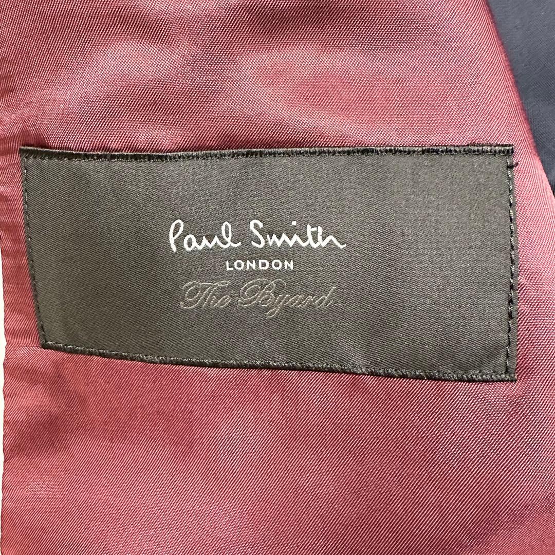 Paul Smith ポールスミス【M】シルク混テーラードジャケット ネイビー