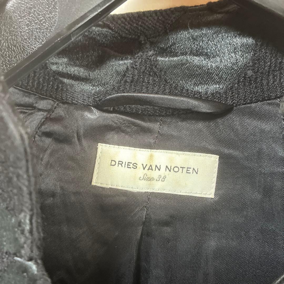DRIES VAN NOTEN 波模様 ロングコート サイズ38