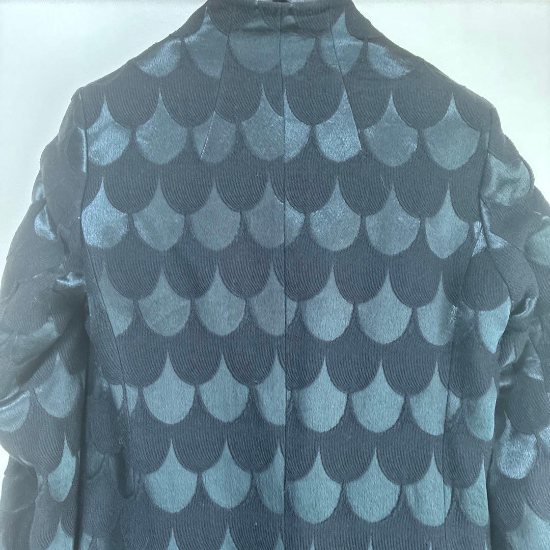 DRIES VAN NOTEN 波模様 ロングコート サイズ38