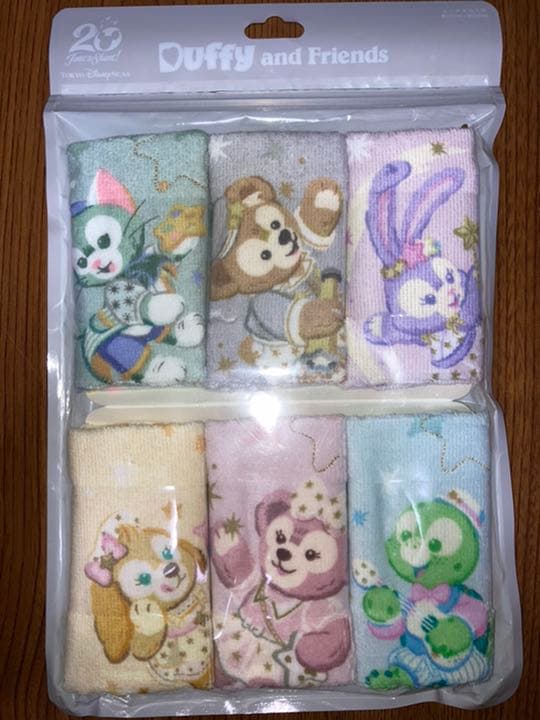 スターリードリームス　ディズニー　シー　限定　ミニタオル　ダッフィー　フレンズ