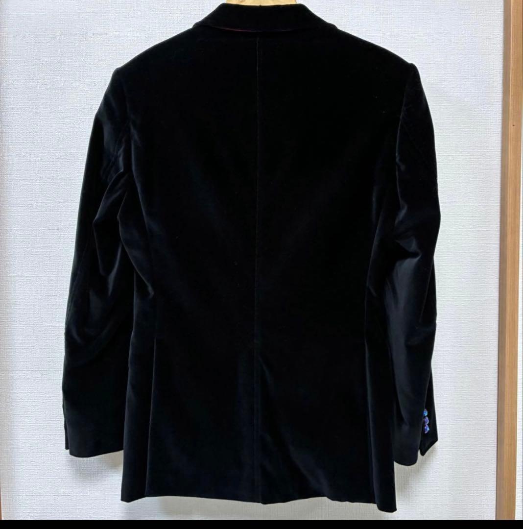 美品‼️ ETRO エトロ　ブラックベロアジャケット