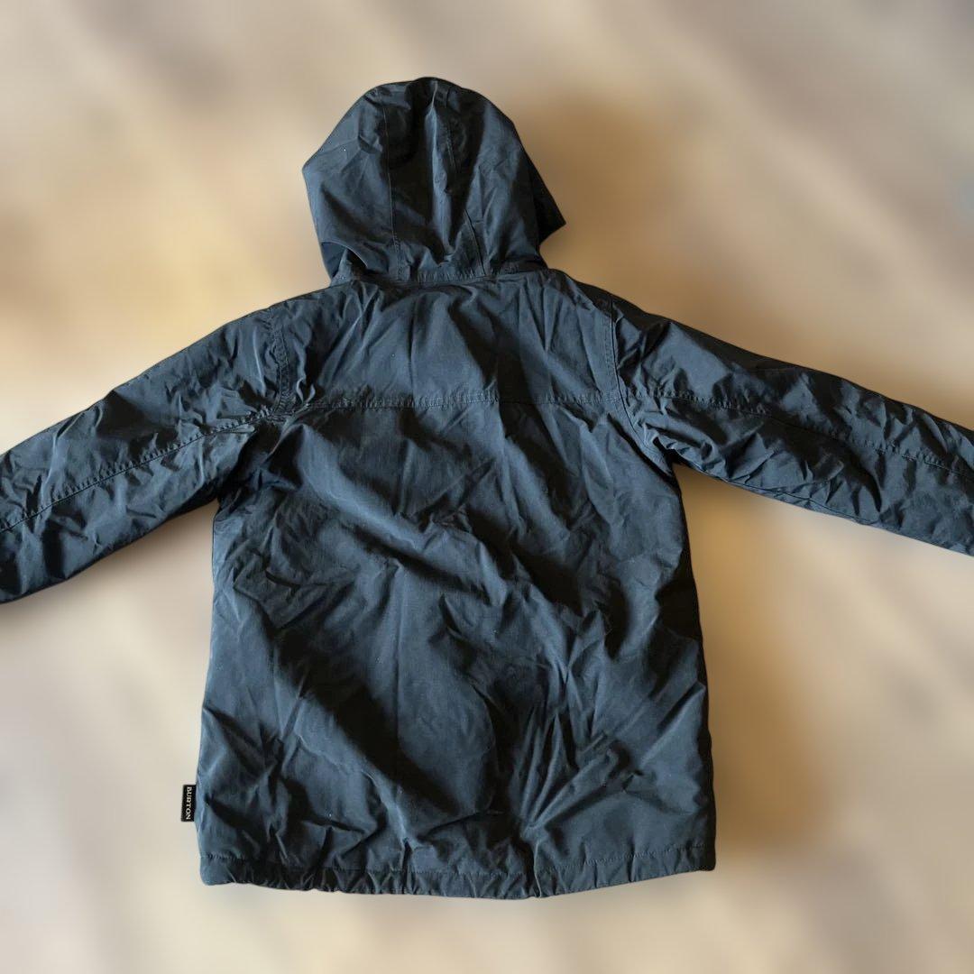 BURTON ブラック キッズスノーボードウェア