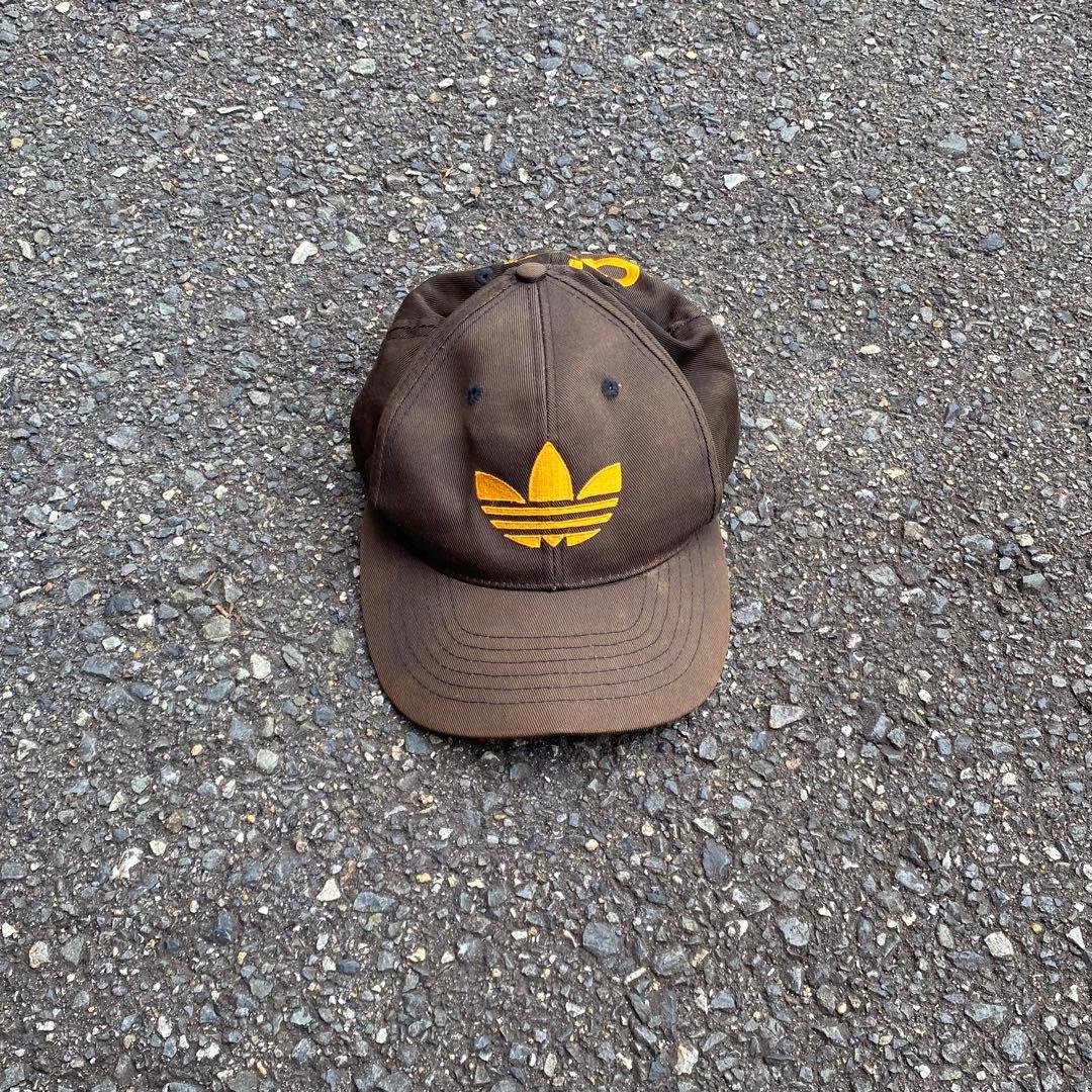 90s old adidas 鬼フェード cap トレフォイル cityboy