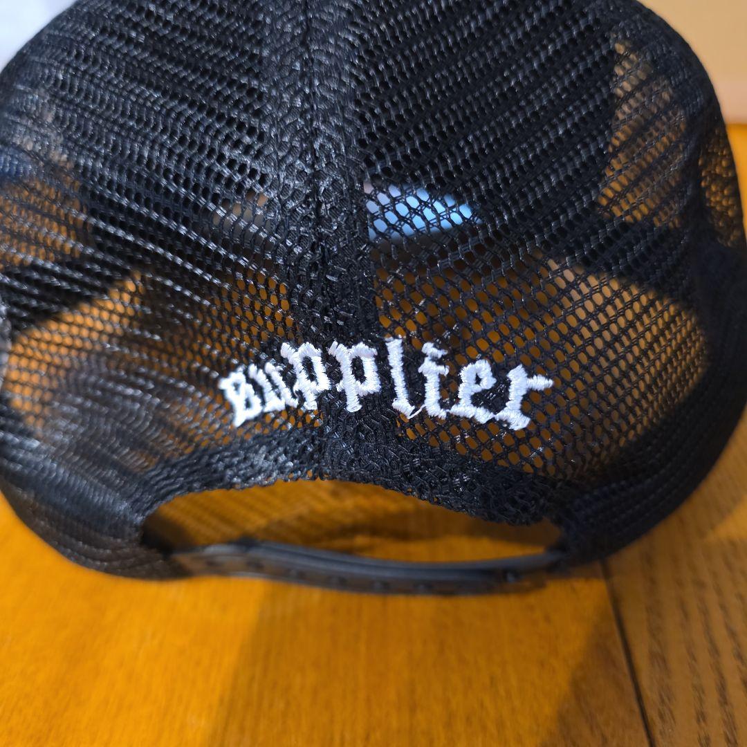 帽子 SUPPLIER Cross Leather Patch Mesh C