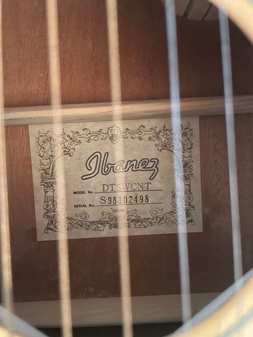 Ibanez DTSVCNT アコースティックギター　ミニギター