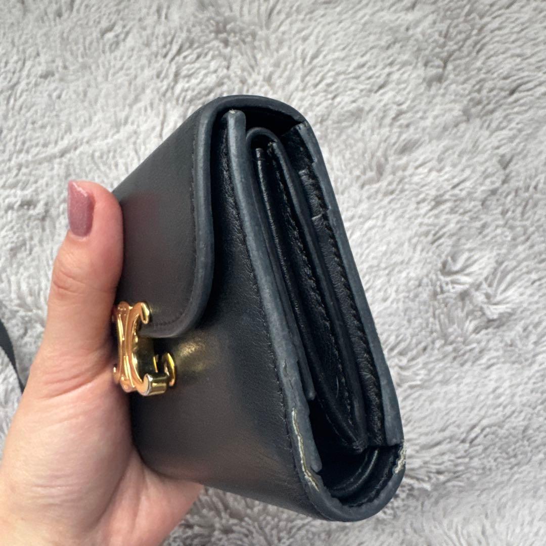 CELINE スモール フラップウォレット トリオンフ 財布