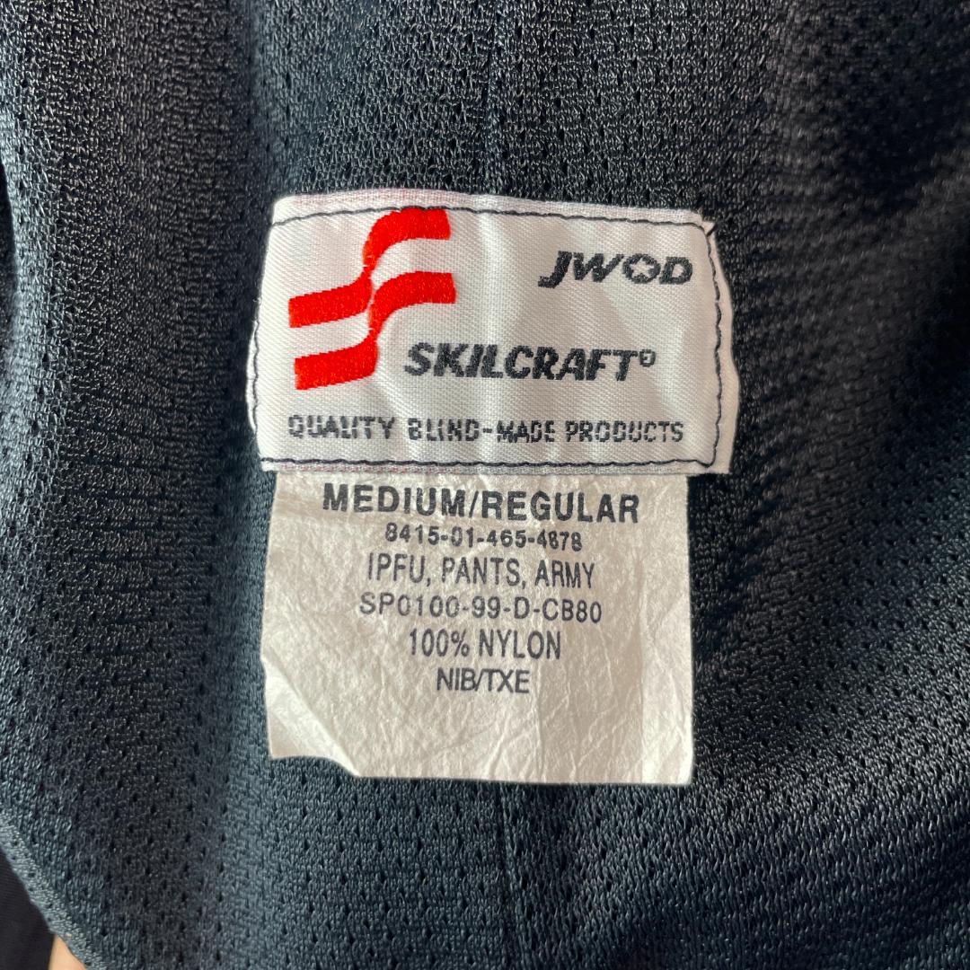 人気 米軍 実物品 00s ナイロンパンツ IPFUトレーニングパンツ M/R