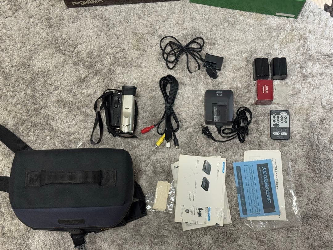SHARP miniDVビデオカメラ VL-PD3 一式完備