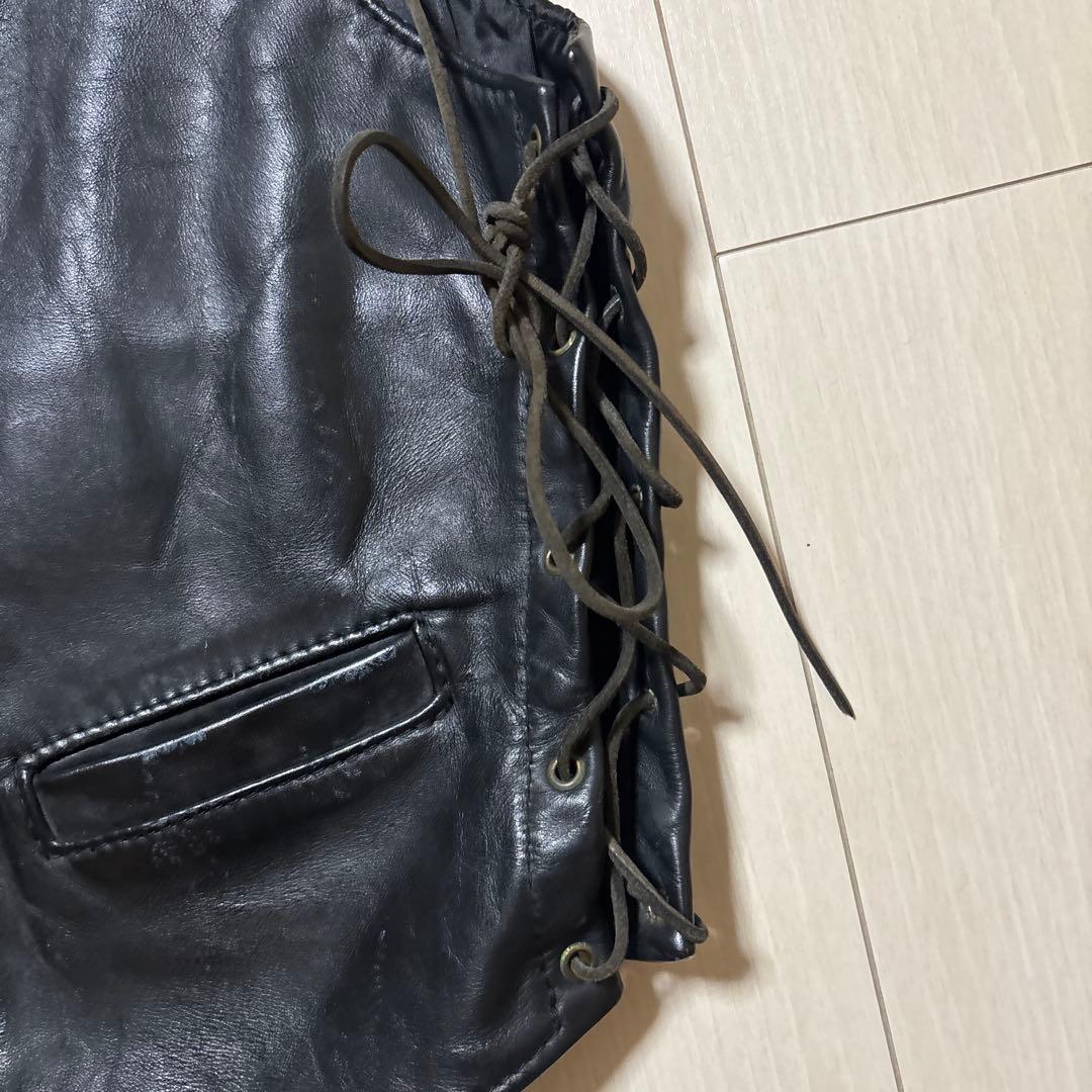 Langlitz Leathers レザー ベスト 42