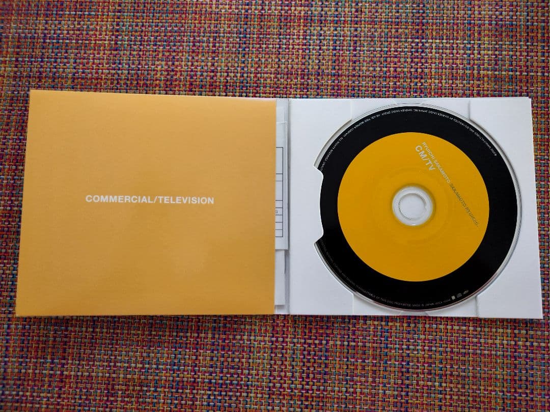 坂本龍一 CM・TV音楽ベスト「CM/TV」