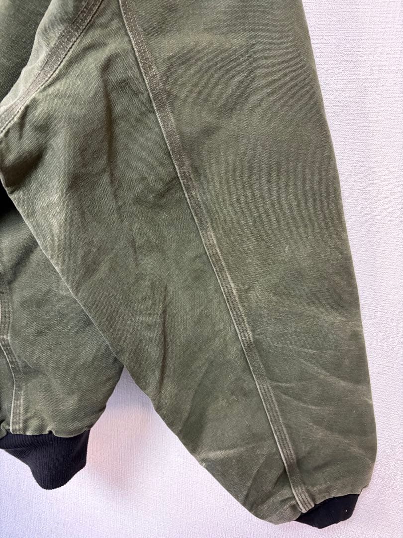 90s Carhartt カーハート アクティブ ジャケット 裏サーマル モス