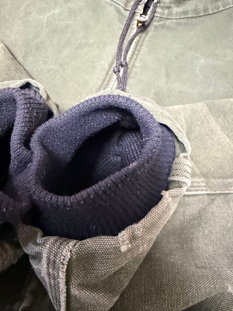 90s Carhartt カーハート アクティブ ジャケット 裏サーマル モス