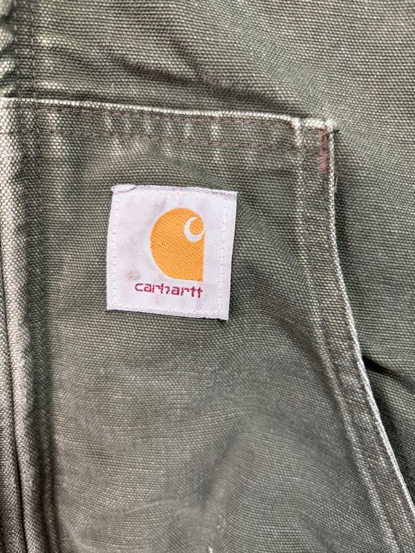 90s Carhartt カーハート アクティブ ジャケット 裏サーマル モス