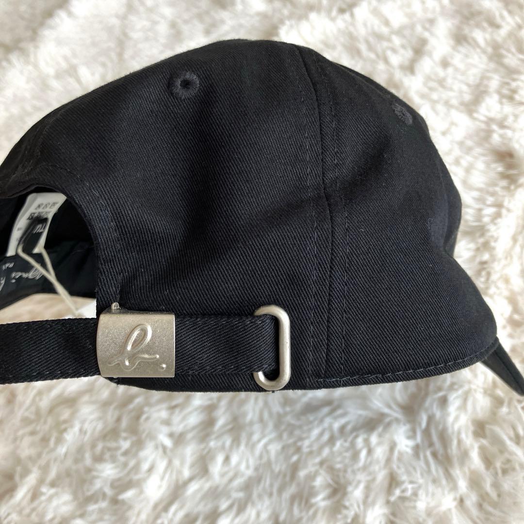 新品タグ付き agnès b. アニエス・ベー メンズ ロゴ コットン キャップ