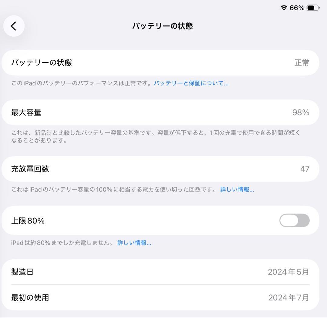 iPad Air M2 13インチ 128GB Apple Pencil Pro