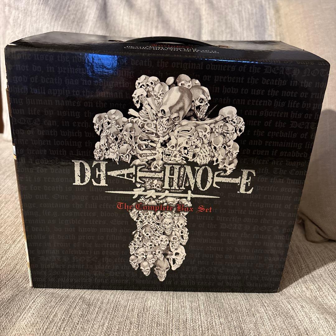 DEATH NOTE デスノート 英語版全巻＋箱付き 収納 BOX