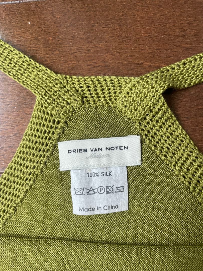 DRIES VAN NOTEN ニットキャミソール M