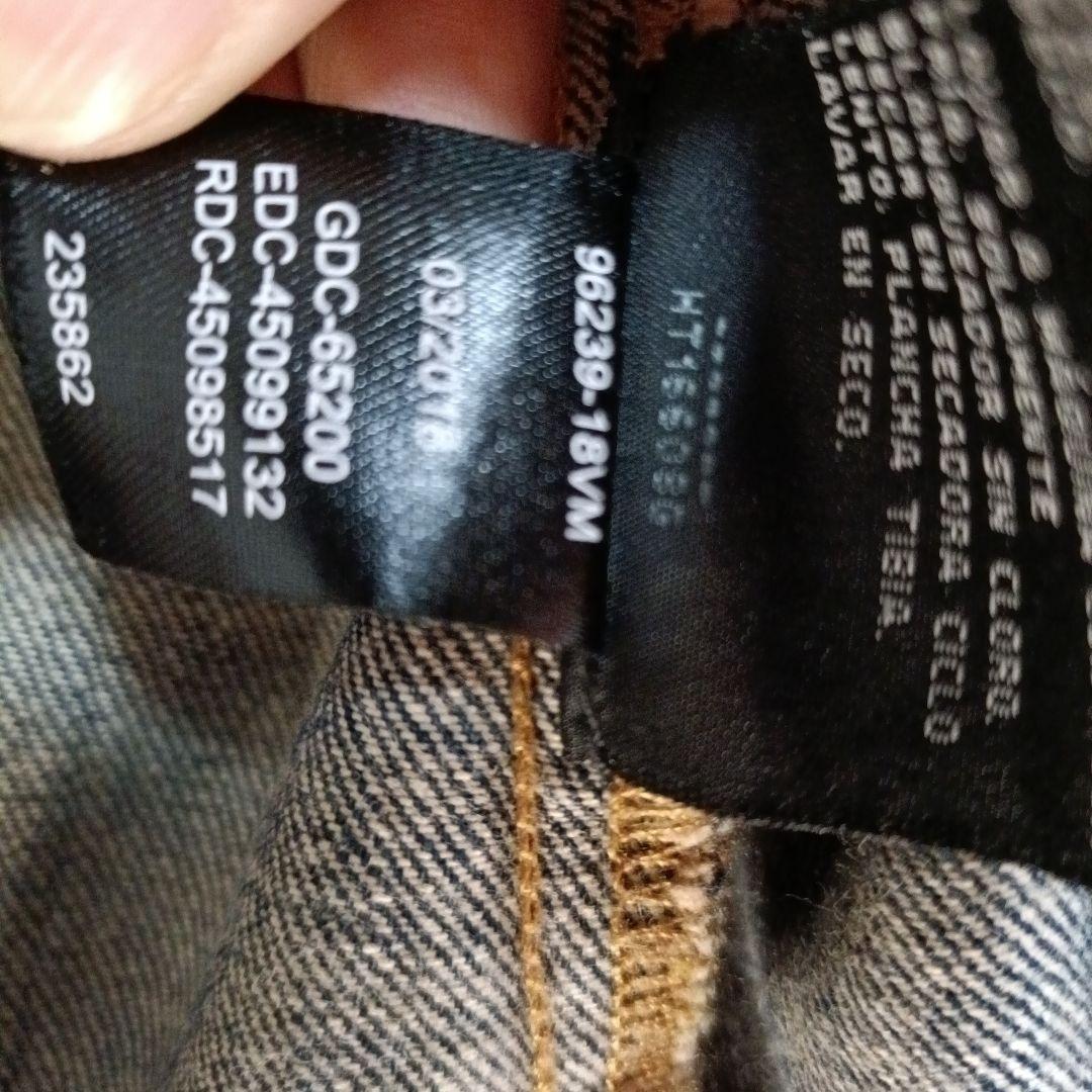 美品 Harley Davidson デニム ベスト L ワッペン パッチ