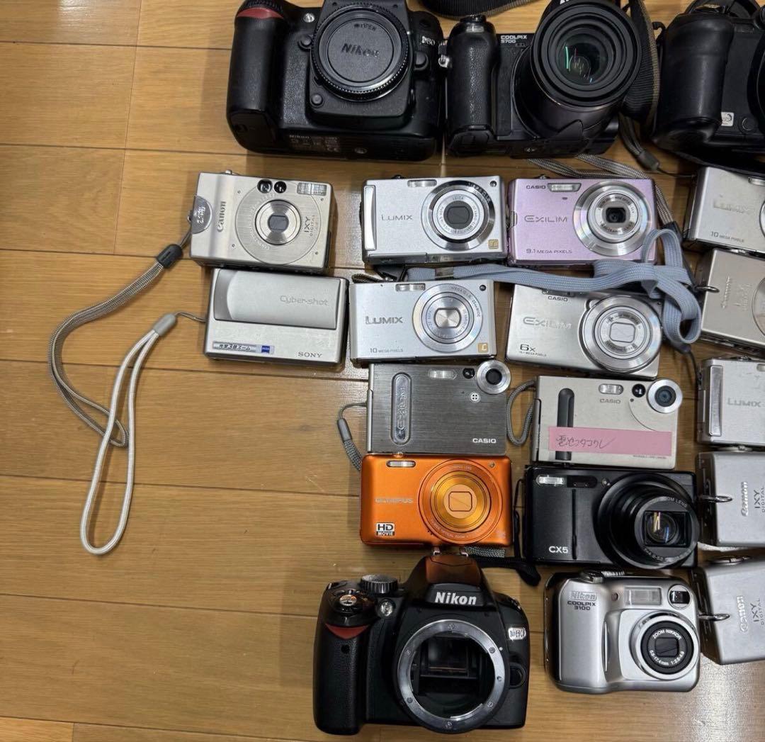 s*8様 コンデジ デジカメ 通電確認済み まとめ ジャンク　デジタルカメラ