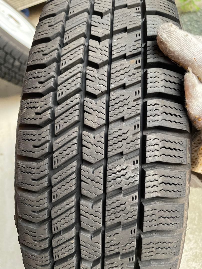 GOODYEAR　冬タイヤ　155/65R14　タイヤ&ホイール4本セット