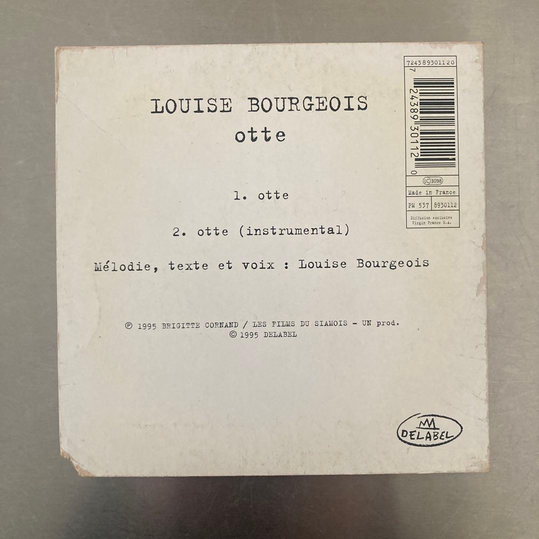 ルイーズブルジョワ　LOUISE BOURGEOIS 希少　CD otte