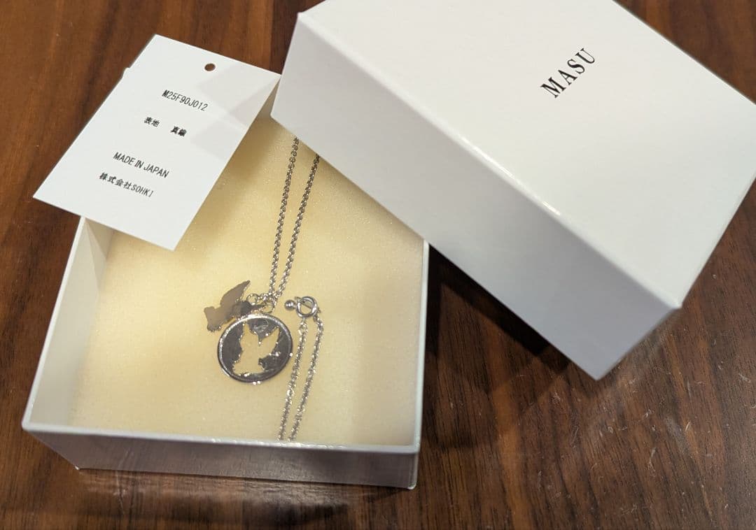 アクセサリー MASU / ANGEL HOLE COIN NECKLACE