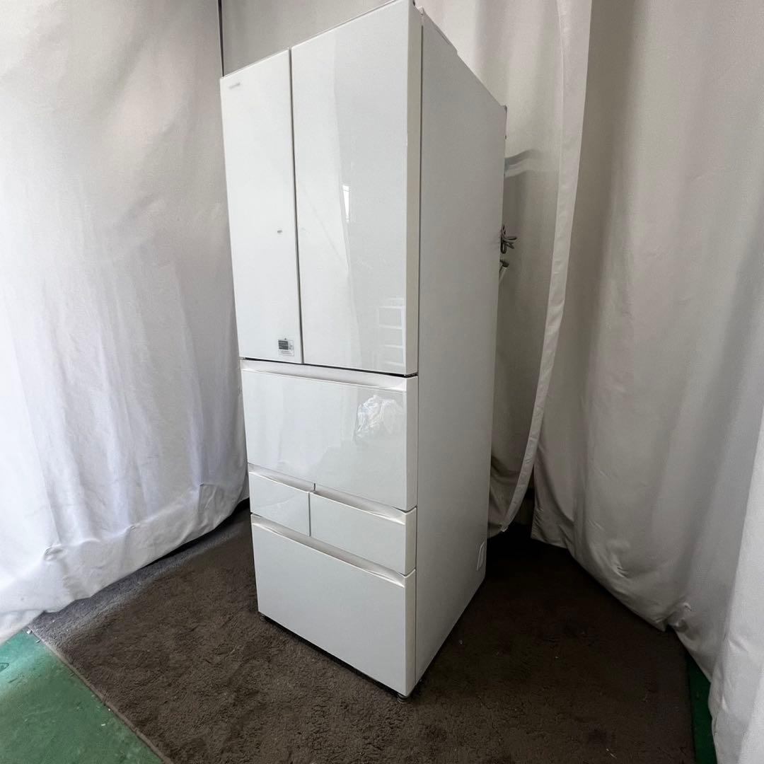 121 ❤️　冷蔵庫　大型　500ℓ　東芝　フレンチドア　白　安い　中古　設置無料