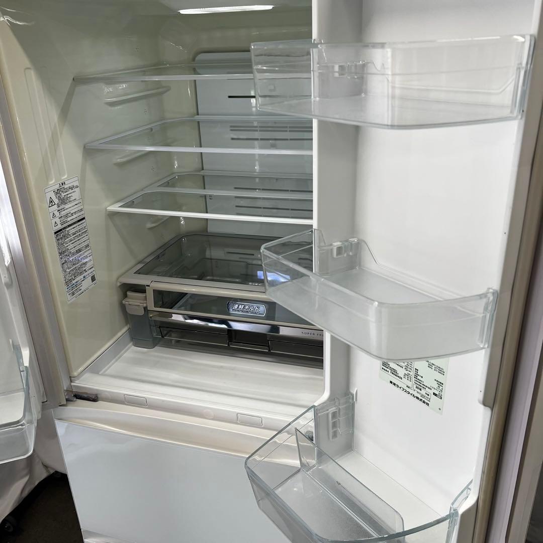 121 ❤️　冷蔵庫　大型　500ℓ　東芝　フレンチドア　白　安い　中古　設置無料