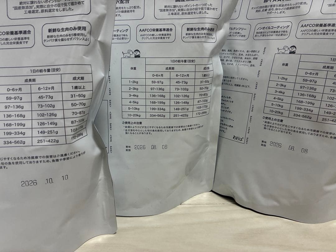 いぬおもいごはん 800g×2＋626g【合計3袋】
