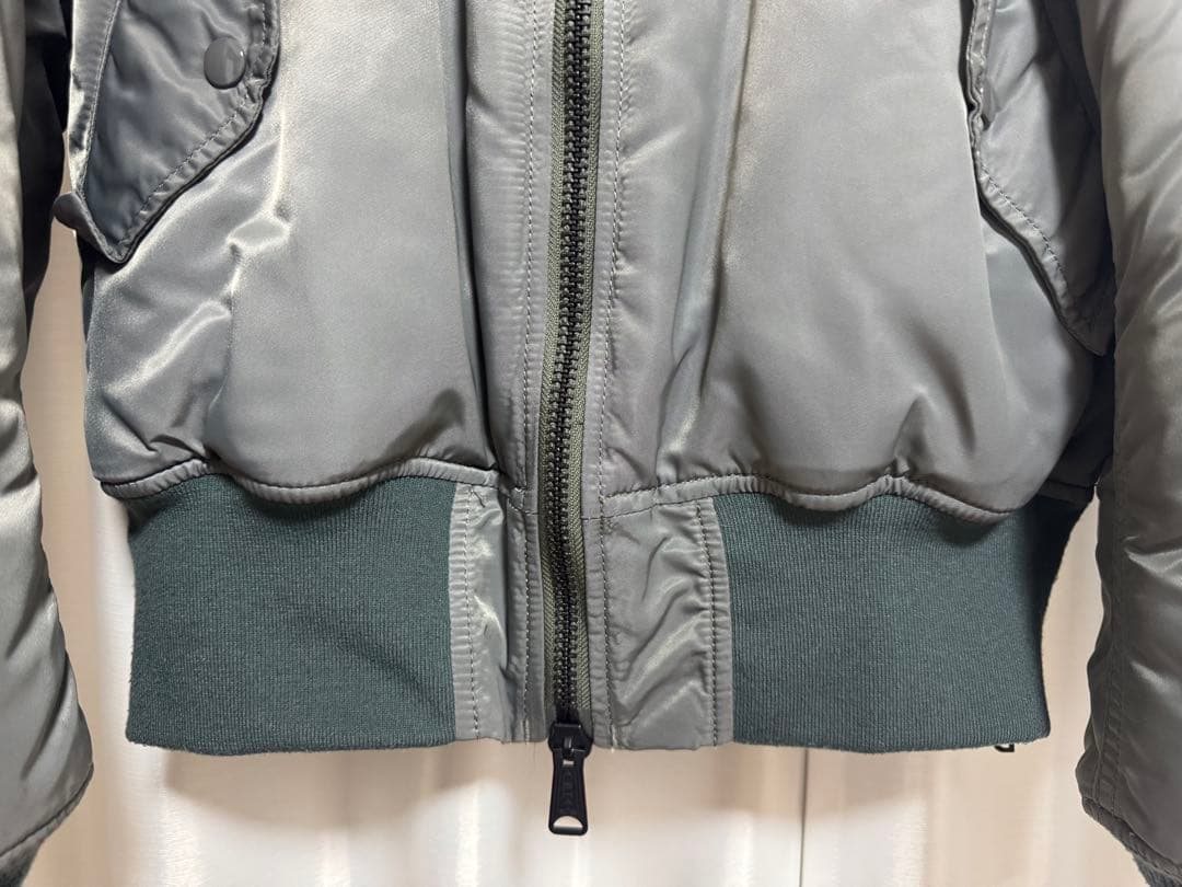 専用ALPHA × monkey time SIDE ZIP MA-1/ブルゾン