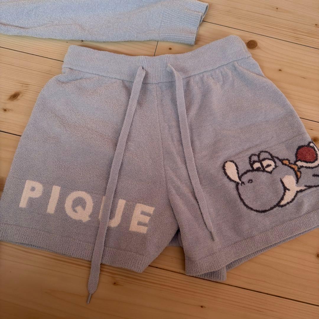 PIQUE フード付きルームウェアセット