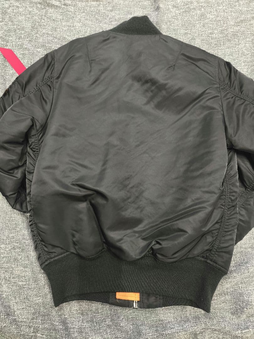 ALPHA INDUSTRIES MA-1 フライトジャケット ブラック S