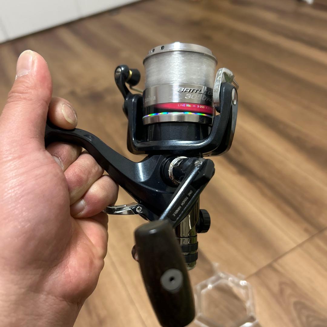 t*t様 ダイワ　バトルゲーム　3050 アオリ　サンライン1.5号新品ナイロン