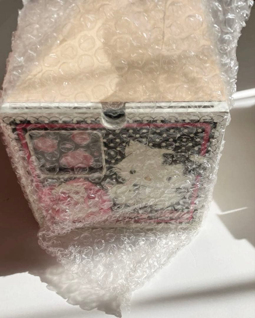 サンリオ レトロ チャーミーキティ 木製 収納ボックス アルバム CD収納 レア