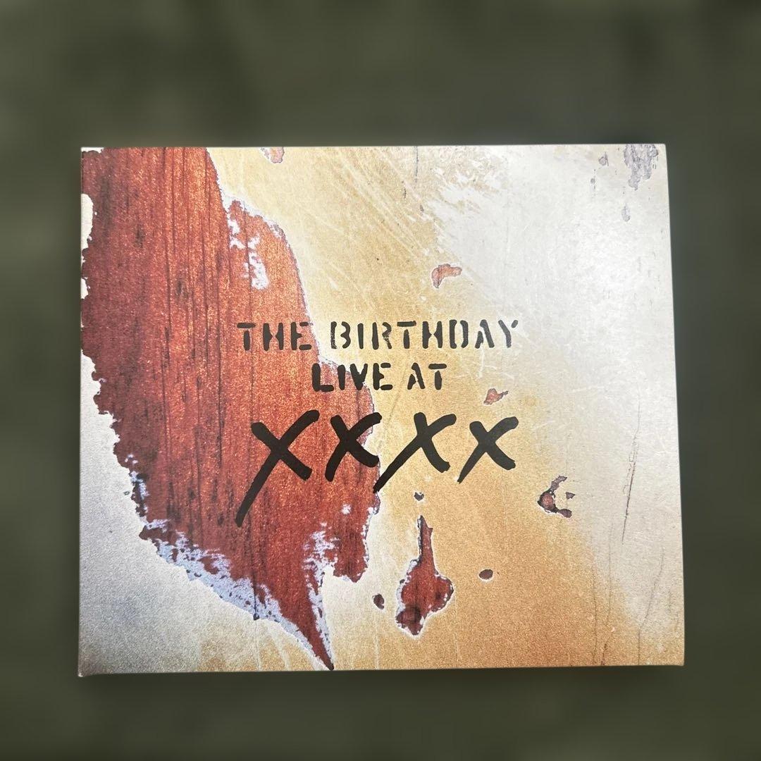 【完全生産限定盤】The Birthday LIVE AT XXXX 紙ジャケ