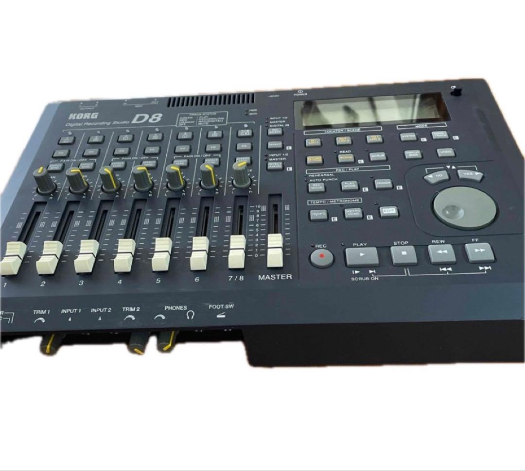 KORG D8 デジタル録音スタジオ/マルチトラックレコーダー