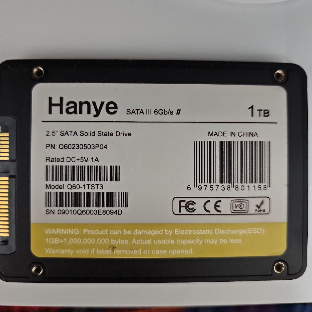 SSD 1TB 2.5” Hanye Q60
