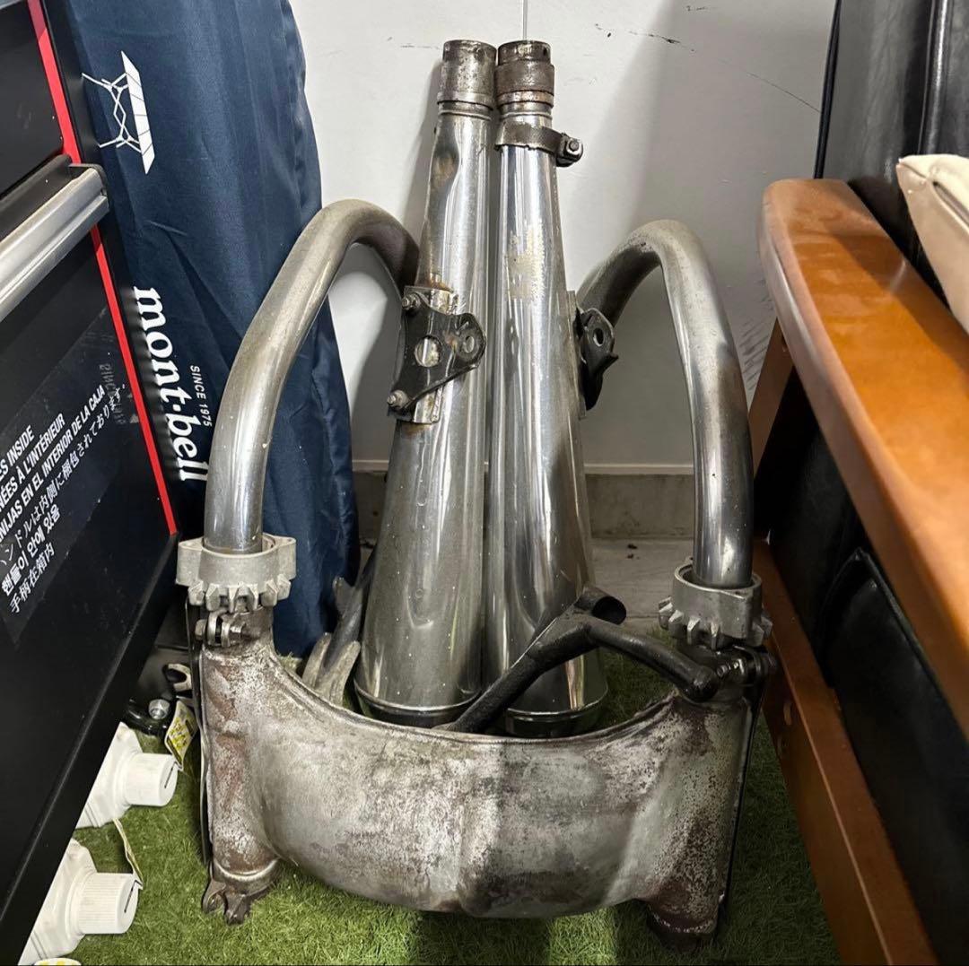 CB250Tバブ純正ノーマルマフラー