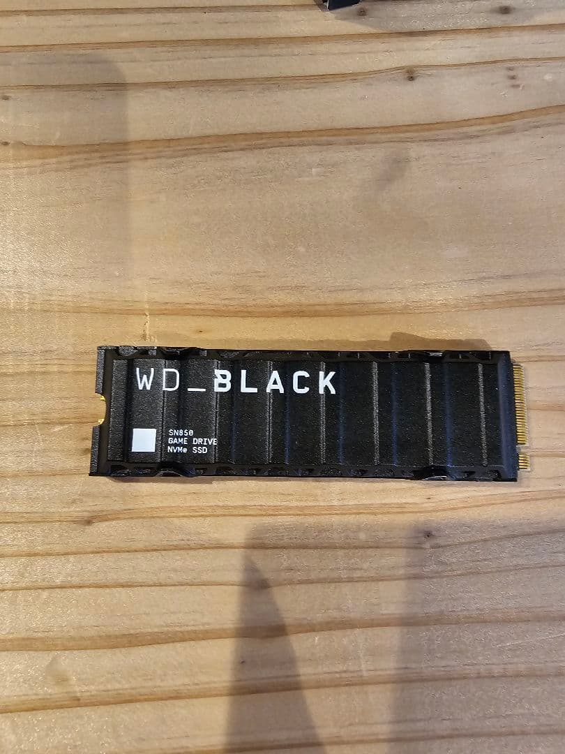 WD_BLACK SN850 500GB ヒートシンク付 NVMe Gen4