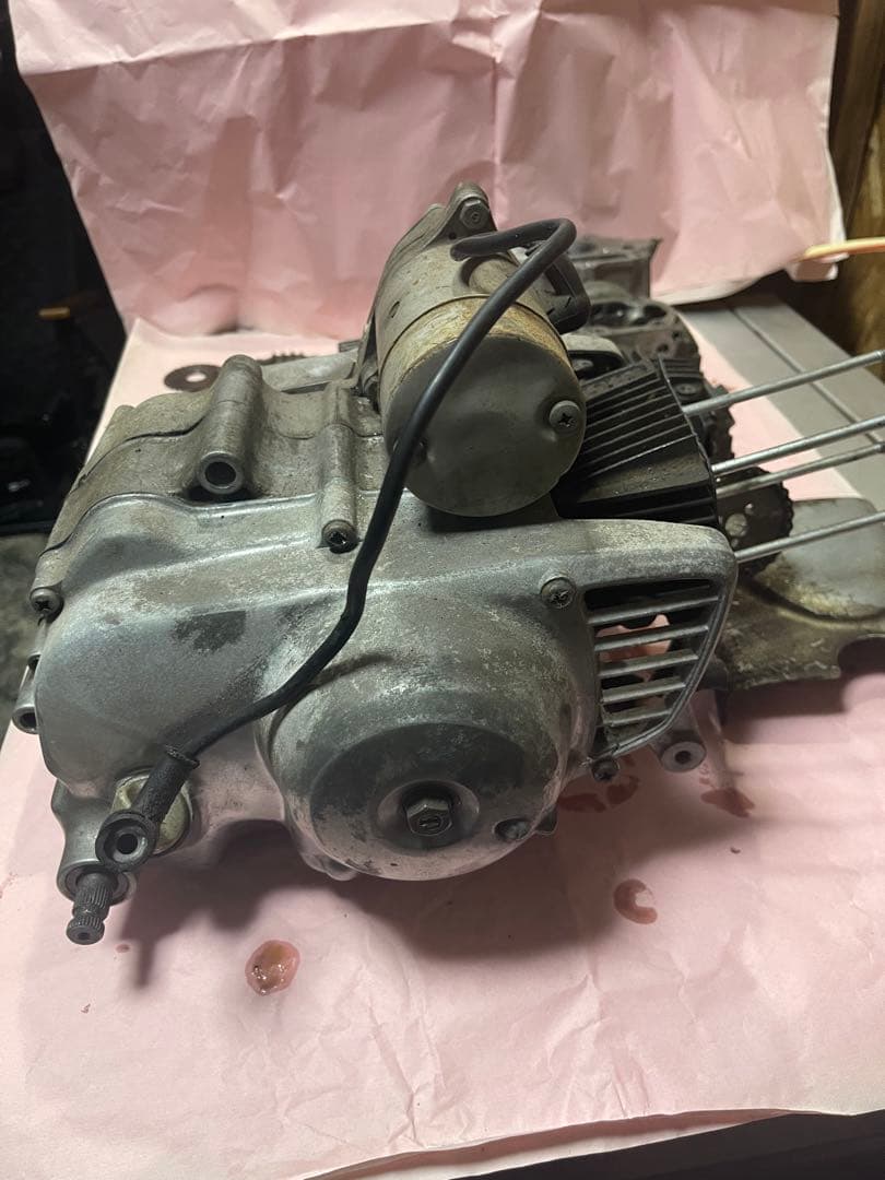 b*e様 スーパーカブ 6v カモメカブ クジラエンジン