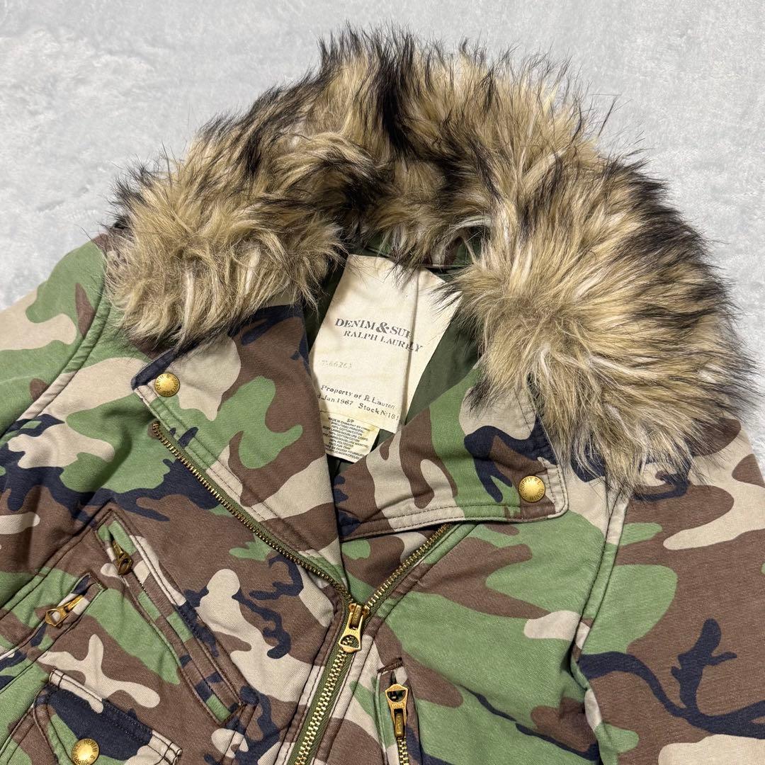 【DENIM&SUPPLY RALPH LAUREN】クロップドジャケット　迷彩
