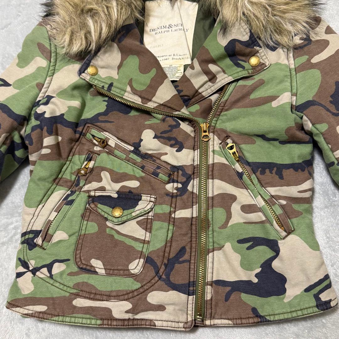 【DENIM&SUPPLY RALPH LAUREN】クロップドジャケット　迷彩