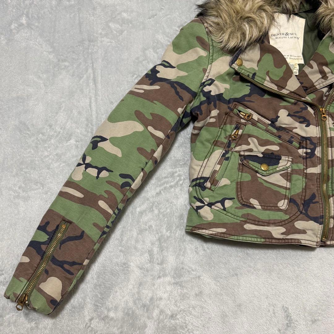【DENIM&SUPPLY RALPH LAUREN】クロップドジャケット　迷彩