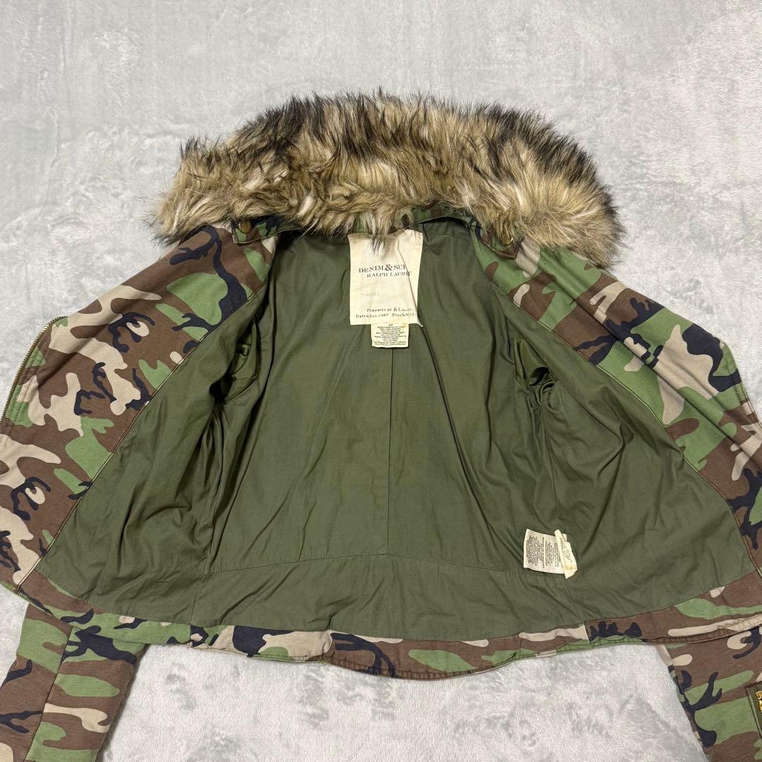 【DENIM&SUPPLY RALPH LAUREN】クロップドジャケット　迷彩
