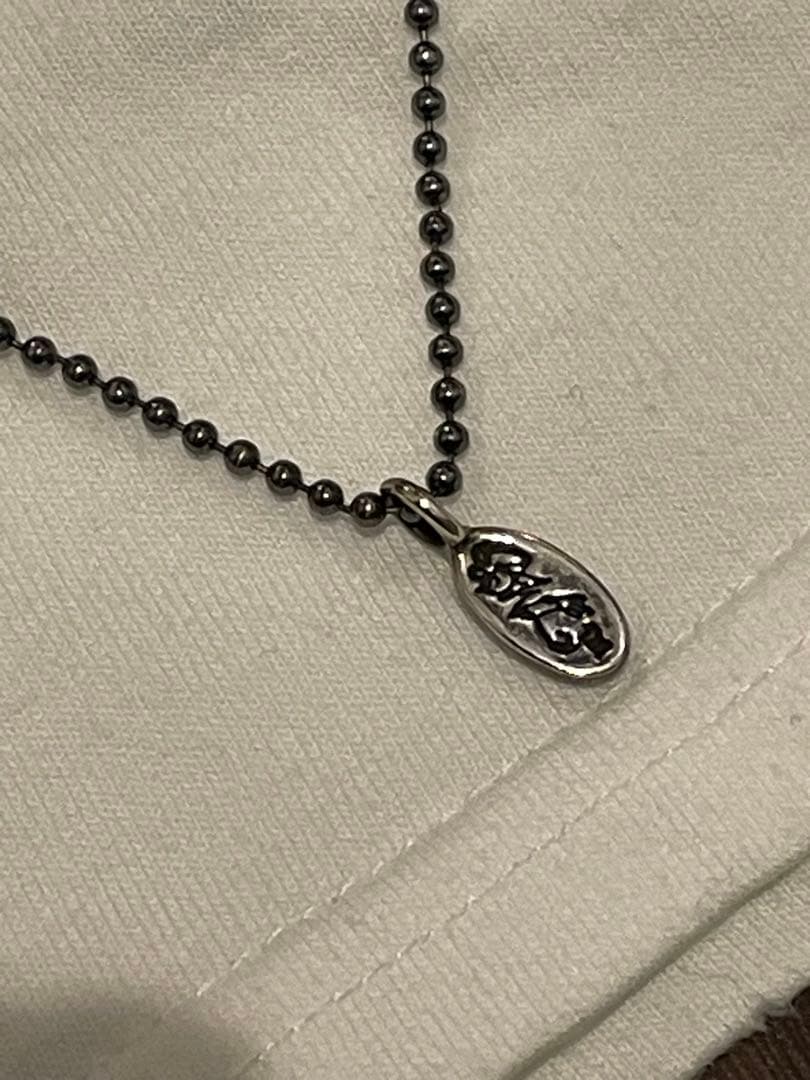 Bill Wall Leatherホワイト Tシャツ シルバーチェーン付き