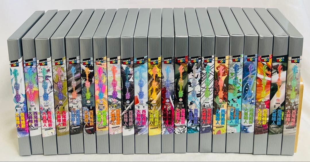 【ポストカード全て未開封・比較的美品✨】化物語　特装版1〜21巻セット