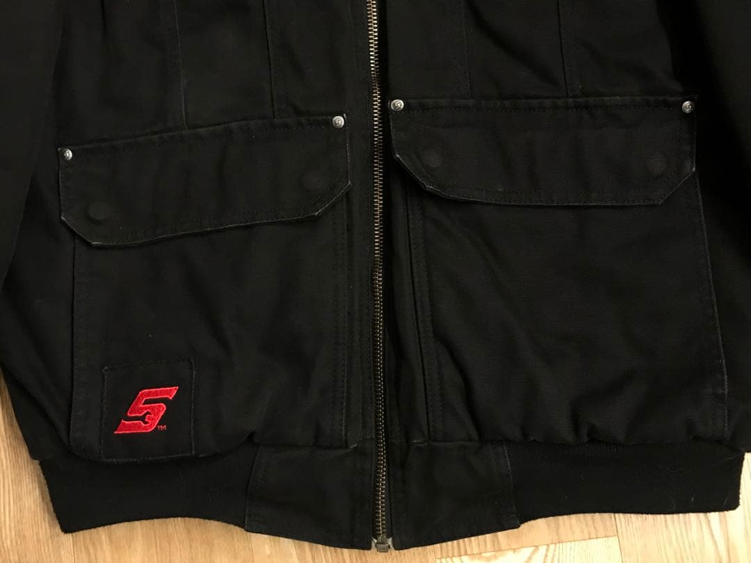 SNAP ON スナップオン ダックジャケット ワークジャケット 中綿　刺繍