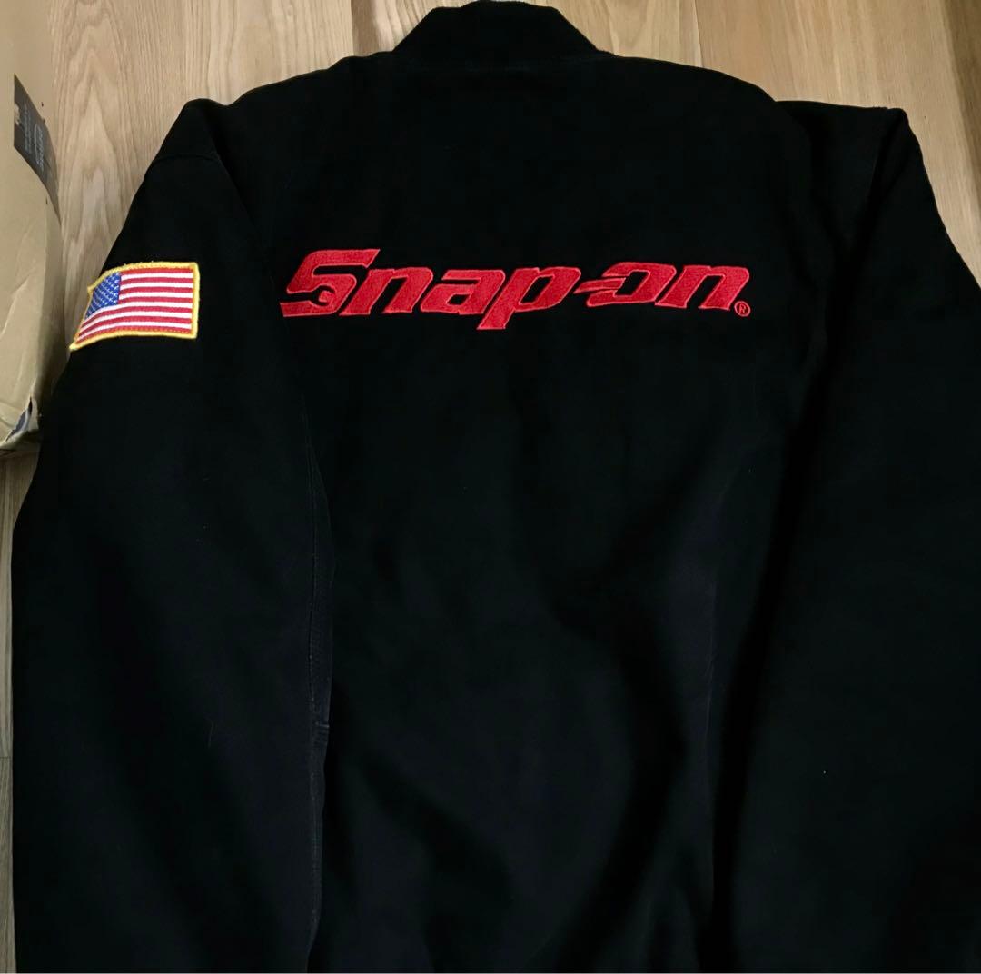 SNAP ON スナップオン ダックジャケット ワークジャケット 中綿　刺繍