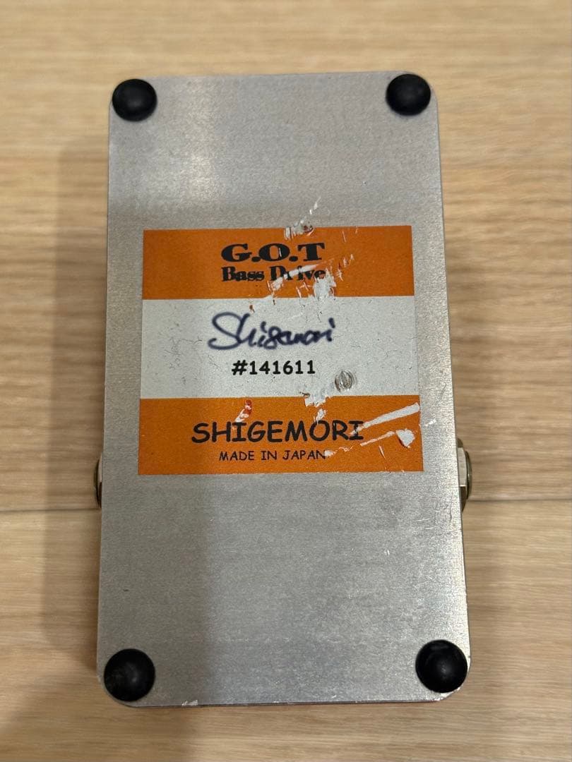 G.O.T Bass Drive ベースエフェクター
